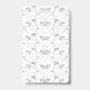A visually appealing design showcasing a mix of wh badge