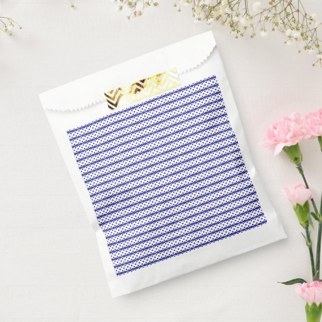 A vivid blue sky with scattered white clouds. favour bag (Sealed)