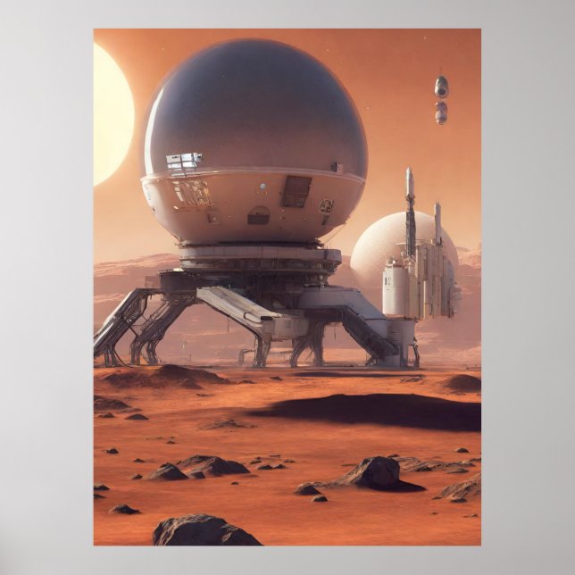 A Voyage of Discovery: A Guide to a New Space Miss Poster (Front)