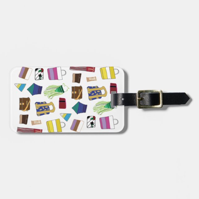 A.W. Bagography Luggage Tag (Front Horizontal)