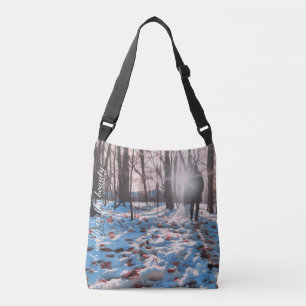 A walk in the beauty crossbody bag