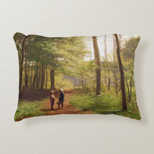 A Walk in the Forest Accent Pillow
