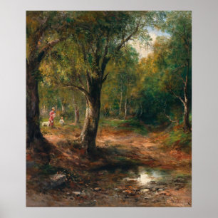 A Walk in the Forest – Emil Barbarini Poster