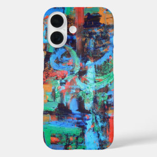 A Walk In The Forest-Hand Painted Brushstrokes iPhone 16 Case