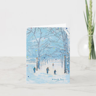 A Walk in the Park Holiday Card