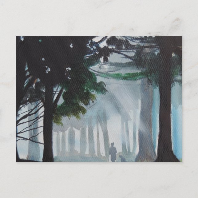 a walk in the woods postcard (Front)