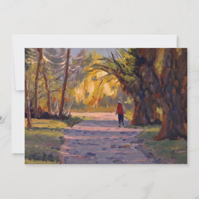 A Walk Into the Beautiful Light Card (Front)