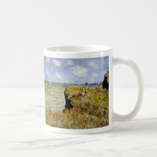 A Walk on the Cliffs at Pourville Coffee Mug