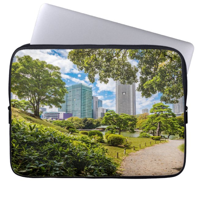 A walk through Hama Rikyu gardens, Tokyo Laptop Sleeve (Front)