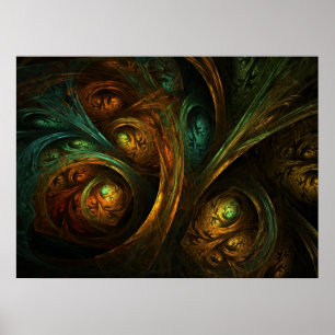 "A Walk Through the Dark Forest" Poster
