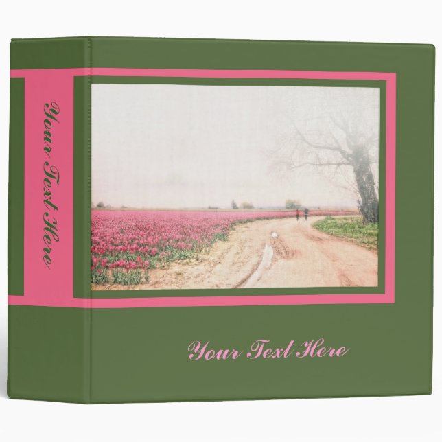 A Walk Through the Tulip Fields Binder (Front/Spine)