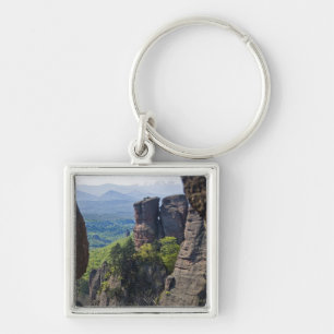 A walk throught Belogradchik Castle Ruins Keychain