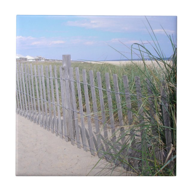 A Walk To The Beach Tile (Front)