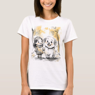 a Walk with Joy T-Shirt