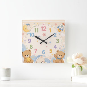 A wall clock for kids room