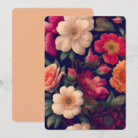 A wallpaper with a floral pattern