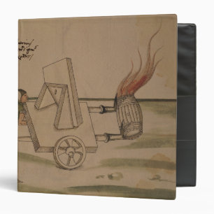 A War Machine, illustration from 'De Machinis' Binder