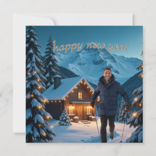 A Warm Welcome to the New Year Card