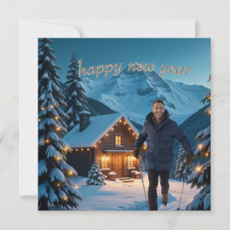 A Warm Welcome to the New Year  Card