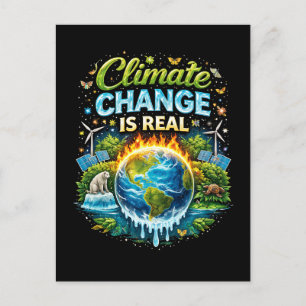 A Warming World Postcard