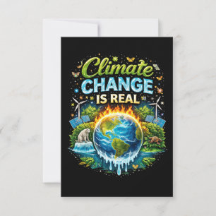 A Warming World Thank You Card