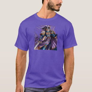 A Water Colour Blue Painting T-shirt 