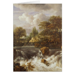 A Waterfall in a Rocky Landscape, c.1660-70