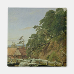 A Watermill in Christiania, c.1834 Magnet