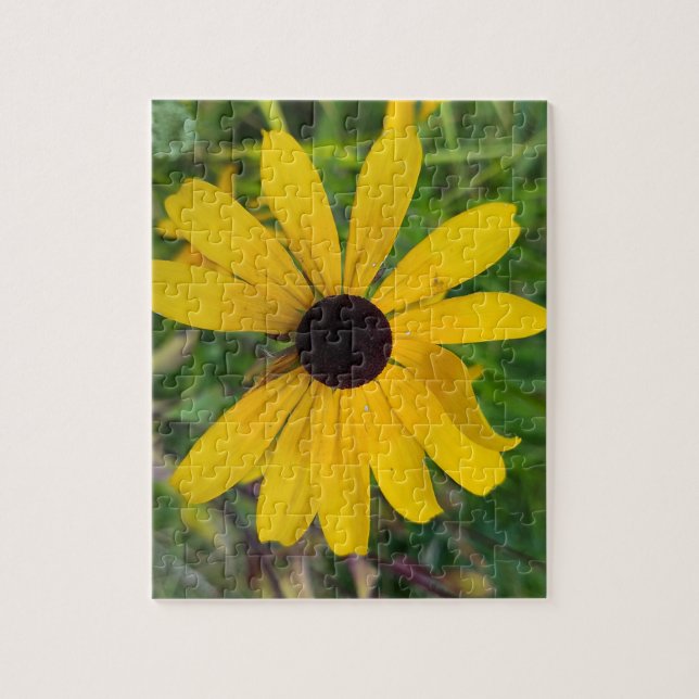 A Wavy Flower Jigsaw Puzzle (Vertical)