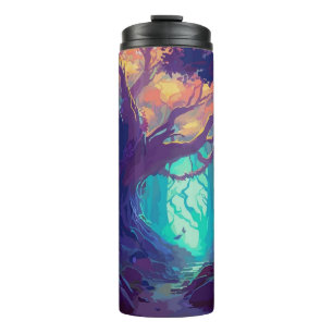 A way in the forest thermal tumbler