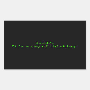 A way of thinking sticker