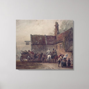 A Wayside Inn Canvas Print