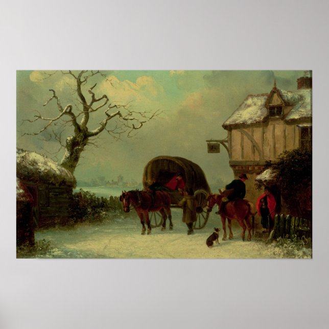 A Wayside Rest - Stopping at the Inn Poster (Front)