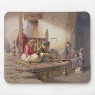A weaver in Esna, one of 24 illustrations produced Mouse Pad