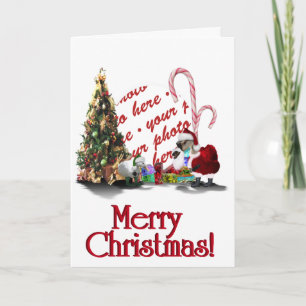 A Web Footed Christmas Holiday Card