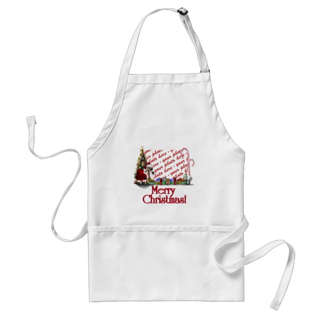 A Web Footed Christmas Standard Apron (Front)