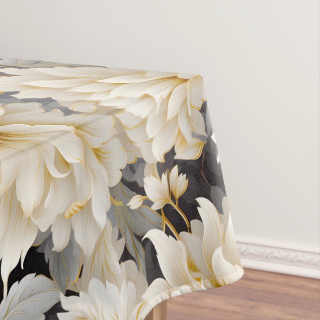 A Wedding Floral Series Design 10 Tablecloth (In Situ)