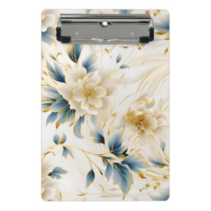 A Wedding Floral Series Design 1 Mini Clipboard