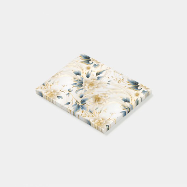 A Wedding Floral Series Design 1 Post-it Notes (Angled)