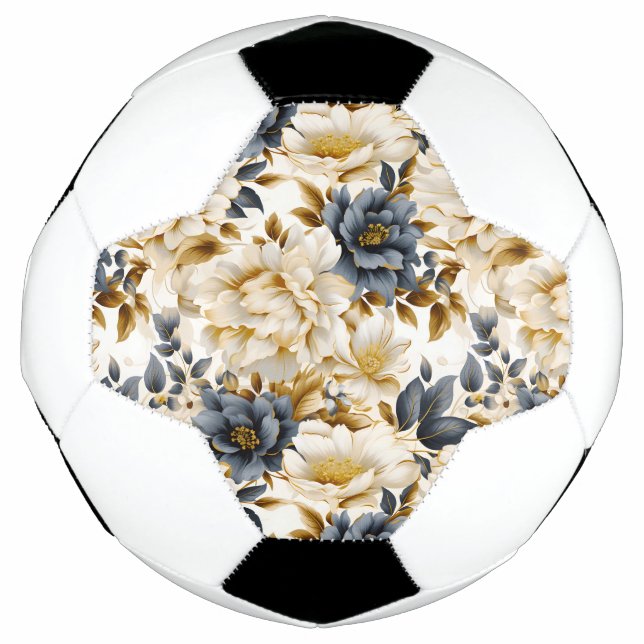A Wedding Floral Series Design 5 Soccer Ball (Front)