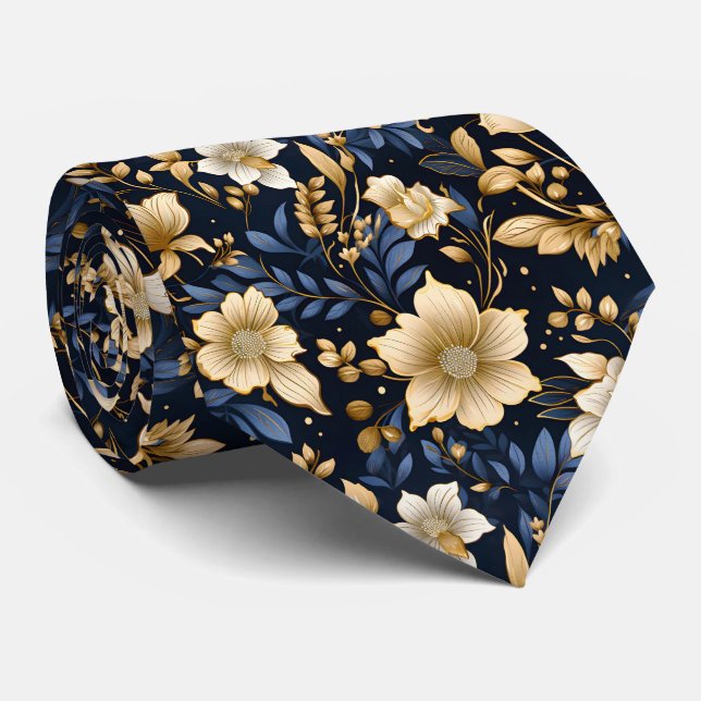 A Wedding Floral Series Design 6 Tie (Rolled)