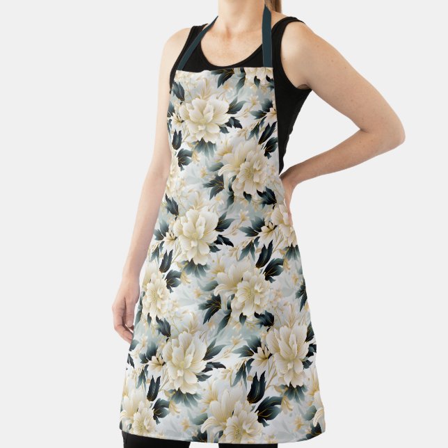 A Wedding Floral Series Design 7 Apron (Insitu)