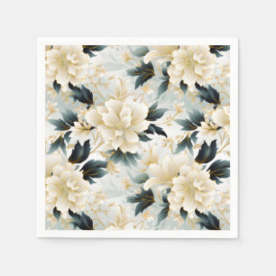 A Wedding Floral Series Design 7 Napkin