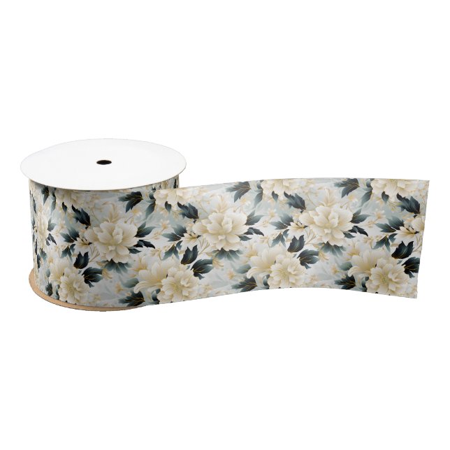 A Wedding Floral Series Design 7 Satin Ribbon (Spool)