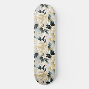 A Wedding Floral Series Design 7 Skateboard