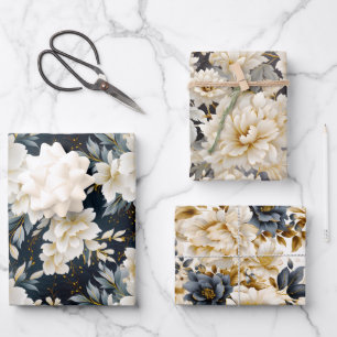 A Wedding Floral Series Design 8 Wrapping Paper Sheet
