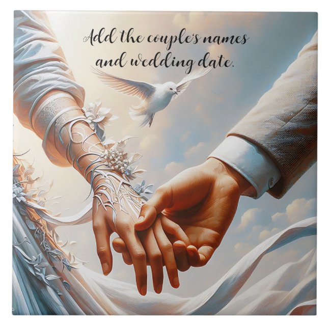 A WEDDING TILE (Front)