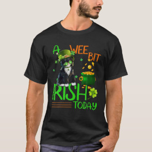 A Wee Bit Irish Cat Today Happy St.Patrick's Day I T-Shirt