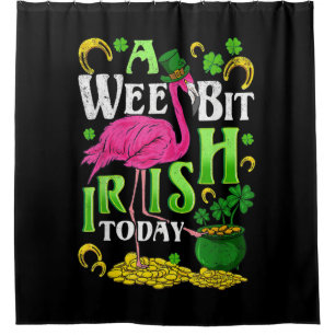 A Wee Bit Irish Today St. Patricks Day Flamingo