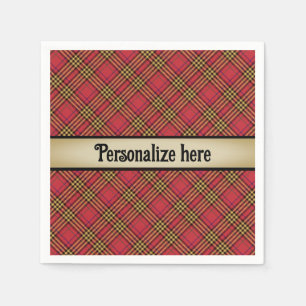 A Wee Dram of Scotch Napkin